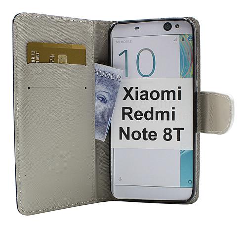 billigamobilskydd.se Kuviolompakko Xiaomi Redmi Note 8T