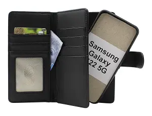 Coverin Skimblocker Samsung Galaxy S22 5G (SM-S901B/DS) XL Magneetti Puhelimen Kuoret