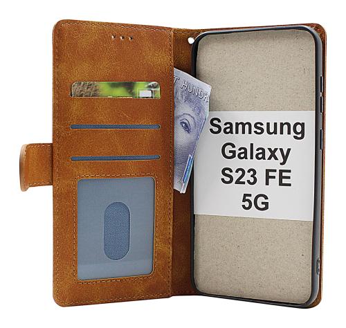 billigamobilskydd.se Zipper Standcase Wallet Samsung Galaxy S23 FE 5G