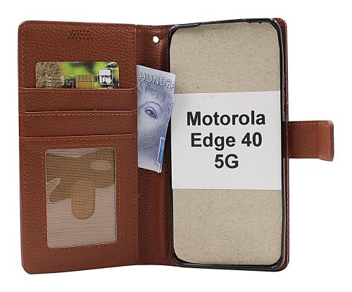 billigamobilskydd.se New Jalusta Lompakkokotelo Motorola Edge 40 5G