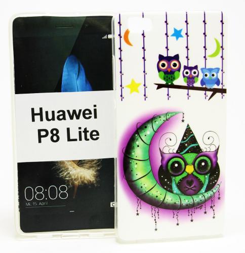 billigamobilskydd.se TPU-Designkotelo Huawei P8 Lite