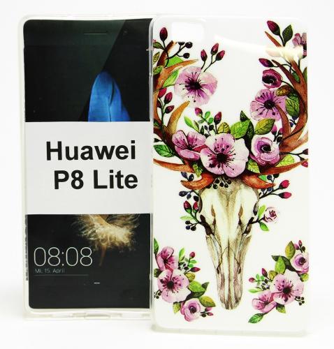 billigamobilskydd.se TPU-Designkotelo Huawei P8 Lite