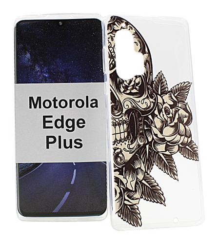 billigamobilskydd.se TPU-Designkotelo Motorola Moto Edge Plus