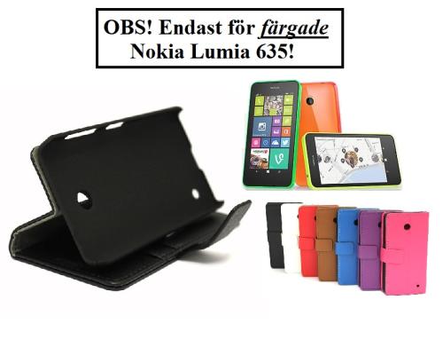 billigamobilskydd.se Jalusta Lompakkokotelo Nokia Lumia 635