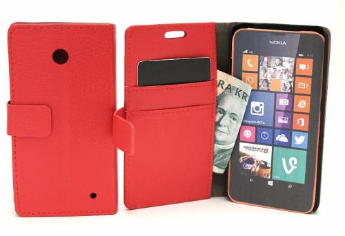 billigamobilskydd.se Jalusta Lompakkokotelo Nokia Lumia 635