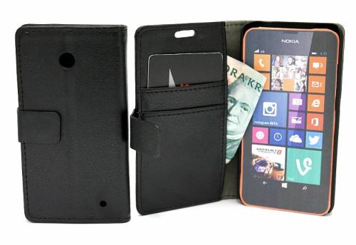billigamobilskydd.se Jalusta Lompakkokotelo Nokia Lumia 635
