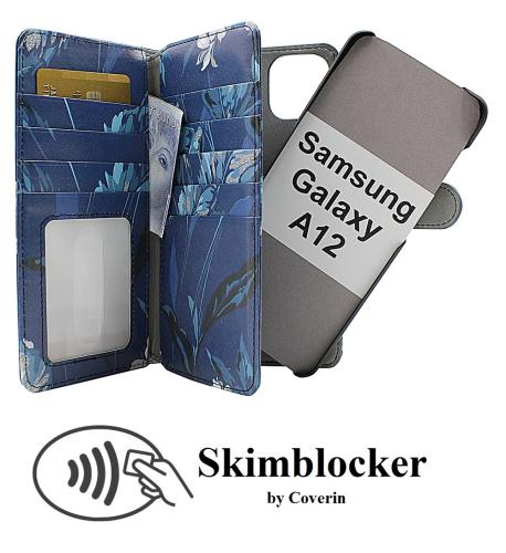 Coverin Skimblocker XL Magnet Designwallet Samsung Galaxy A12