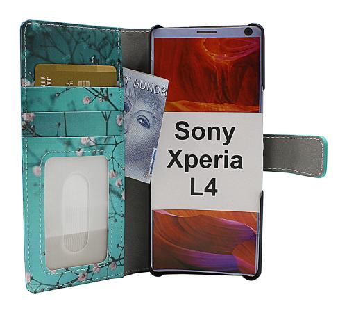 Coverin Skimblocker Design Magneettilompakko Sony Xperia L4