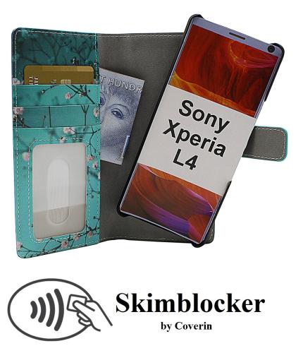 Coverin Skimblocker Design Magneettilompakko Sony Xperia L4