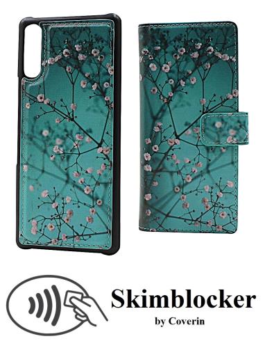 Coverin Skimblocker Design Magneettilompakko Sony Xperia L4