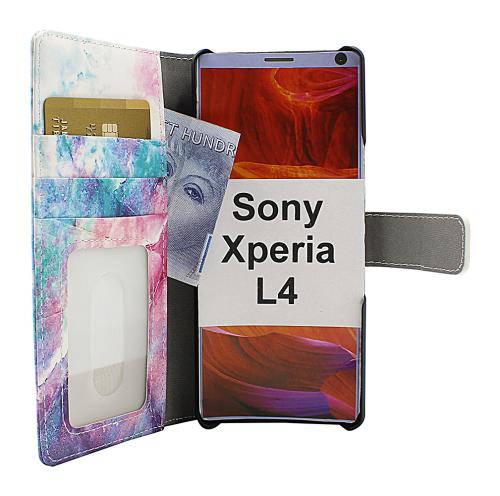 Coverin Skimblocker Design Magneettilompakko Sony Xperia L4