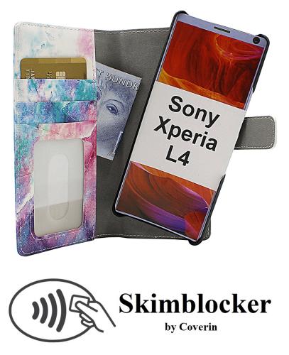 Coverin Skimblocker Design Magneettilompakko Sony Xperia L4