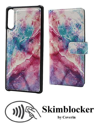 Coverin Skimblocker Design Magneettilompakko Sony Xperia L4