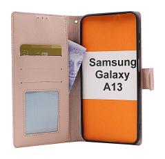 billigamobilskydd.se Flower Standcase Wallet Samsung Galaxy A13 (A135F/DS)