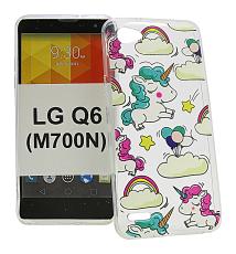 billigamobilskydd.se TPU-Designkotelo LG Q6 (M700N)