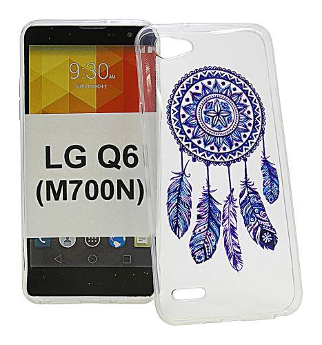billigamobilskydd.se TPU-Designkotelo LG Q6 (M700N)