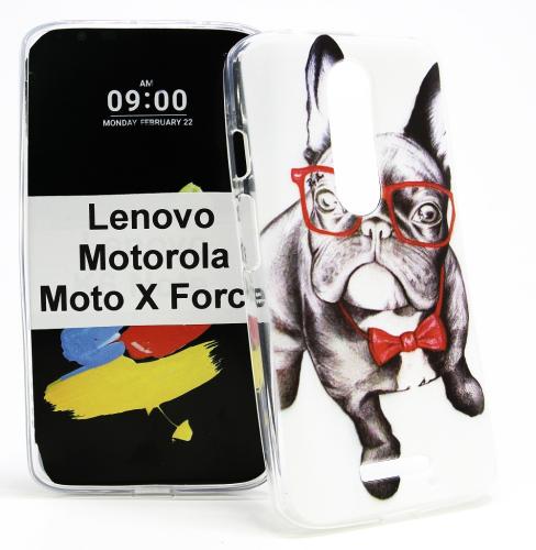billigamobilskydd.se TPU-Designkotelo Lenovo Moto X Force