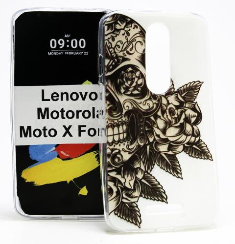 billigamobilskydd.se TPU-Designkotelo Lenovo Moto X Force