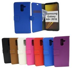 billigamobilskydd.se Jalusta Lompakkokotelo Samsung Galaxy A6 Plus 2018 (A605FN/DS)