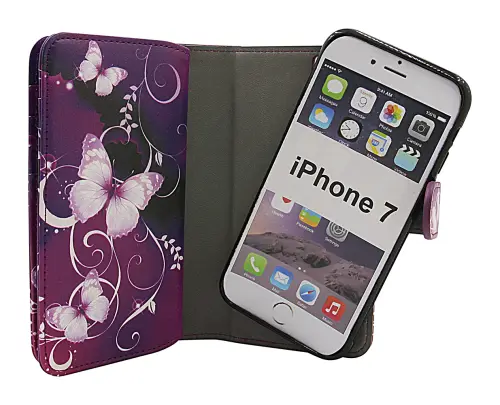 Coverin Skimblocker XL Magnet Designwallet iPhone 7