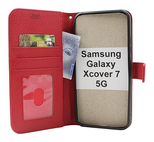 billigamobilskydd.se New Jalusta Lompakkokotelo Samsung Galaxy Xcover7 5G (SM-G556B)