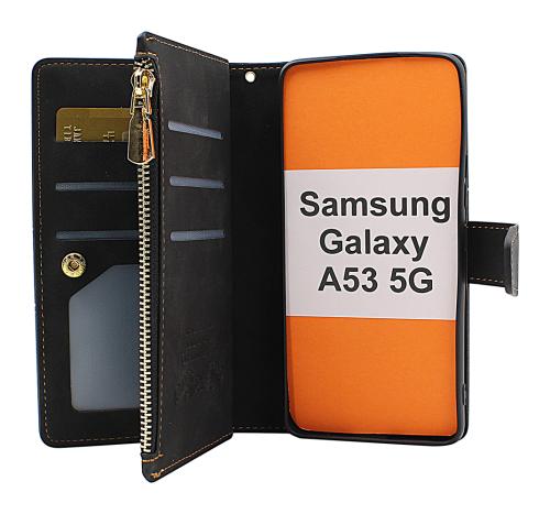 billigamobilskydd.se XL Standcase Luksuskotelo puhelimeen Samsung Galaxy A53 5G (A536B)