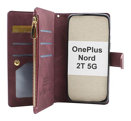 billigamobilskydd.se XL Standcase Luksuskotelo puhelimeen Oneplus Nord 2T 5G