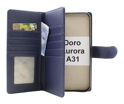 Coverin Skimblocker Doro Aurora A31 XL Magneetti Puhelimen Kuoret