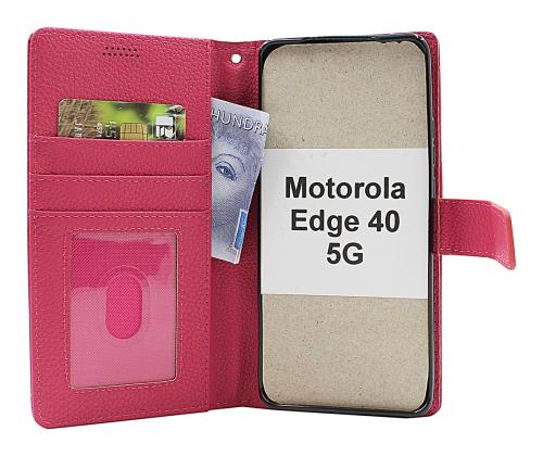 billigamobilskydd.se New Jalusta Lompakkokotelo Motorola Edge 40 5G