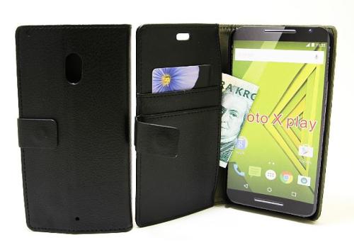 billigamobilskydd.se Jalusta Lompakkokotelo Motorola Moto X Play