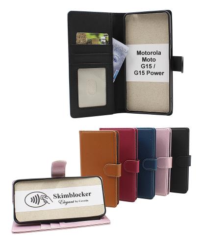 Coverin Skimblocker Motorola Moto G15 / G15 Power Puhelimen Kuoret