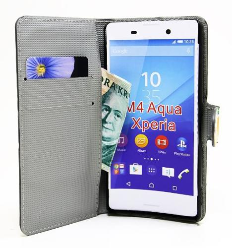billigamobilskydd.se Jalusta Lompakkokotelo Sony Xperia M4 Aqua (E2303)