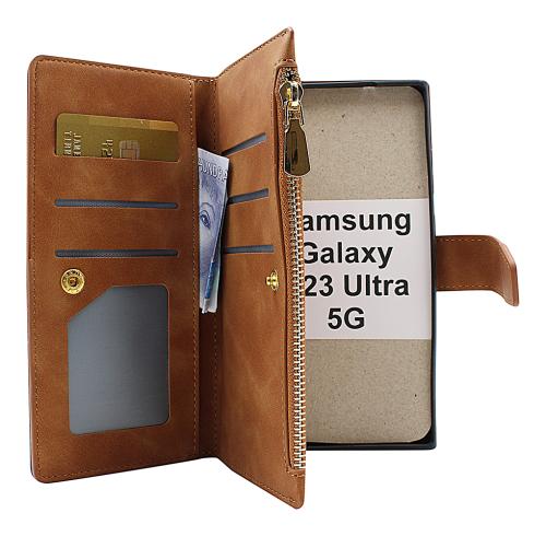 billigamobilskydd.se XL Standcase Luksuskotelo puhelimeen Samsung Galaxy S23 Ultra 5G