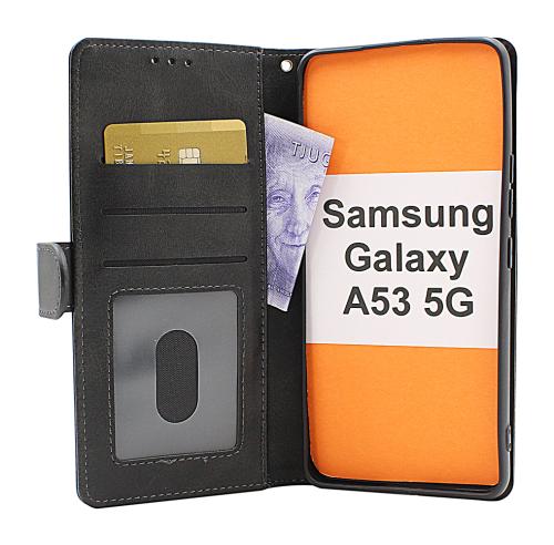 billigamobilskydd.se Zipper Standcase Wallet Samsung Galaxy A53 5G (A536B)