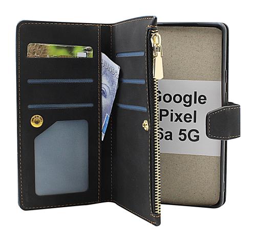 billigamobilskydd.se XL Standcase Luksuskotelo puhelimeen Google Pixel 6a 5G