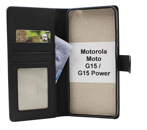 Coverin Skimblocker Motorola Moto G15 / G15 Power Puhelimen Kuoret