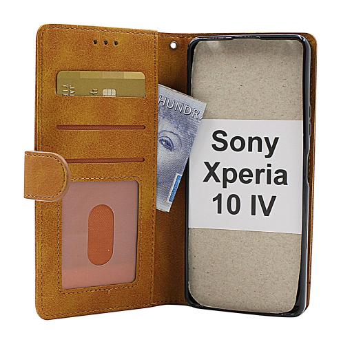 billigamobilskydd.se Zipper Standcase Wallet Sony Xperia 10 IV 5G (XQ-CC54)