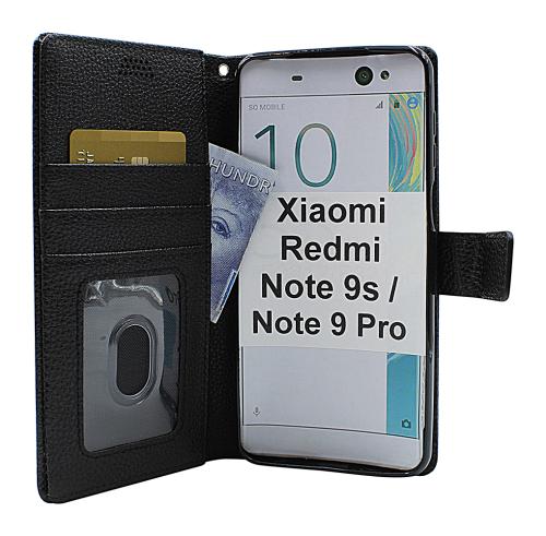 billigamobilskydd.se New Jalusta Lompakkokotelo Xiaomi Redmi Note 9s / Note 9 Pro