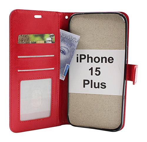 billigamobilskydd.se Crazy Horse Lompakko iPhone 15 Plus