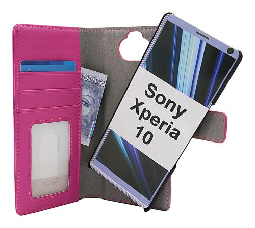 Coverin Skimblocker Magneettikotelo Sony Xperia 10