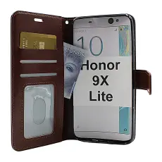 billigamobilskydd.se Crazy Horse Lompakko Huawei Honor 9X Lite