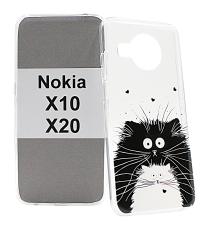 billigamobilskydd.se TPU-Designkotelo Nokia X10 / Nokia X20