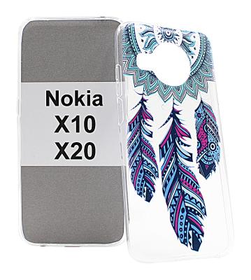 TPU-Designkotelo Nokia X10 / Nokia X20