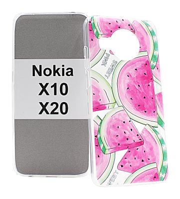 TPU-Designkotelo Nokia X10 / Nokia X20