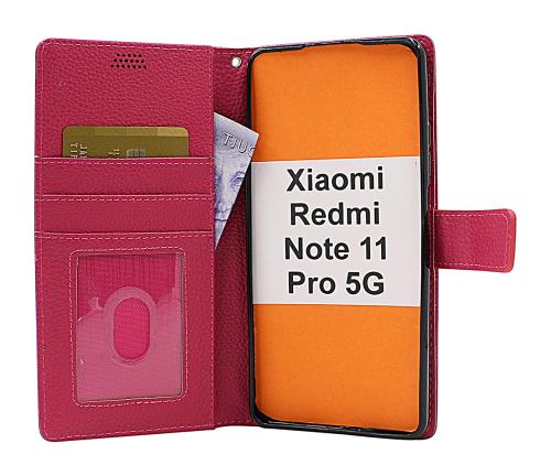billigamobilskydd.se New Jalusta Lompakkokotelo Xiaomi Redmi Note 11 Pro 5G