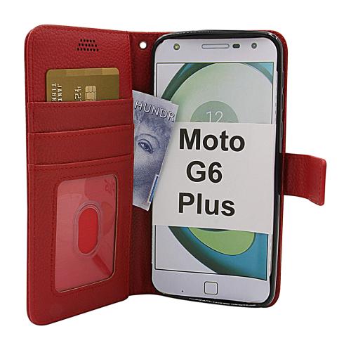 billigamobilskydd.se New Jalusta Lompakkokotelo Motorola Moto G6 Plus