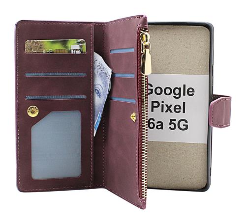 billigamobilskydd.se XL Standcase Luksuskotelo puhelimeen Google Pixel 6a 5G