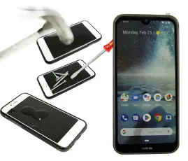 billigamobilskydd.se Full Frame Karkaistusta Lasista Nokia 4.2