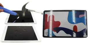 billigamobilskydd.se N&auml;yt&ouml;nsuoja karkaistusta lasista Huawei MatePad 10.4