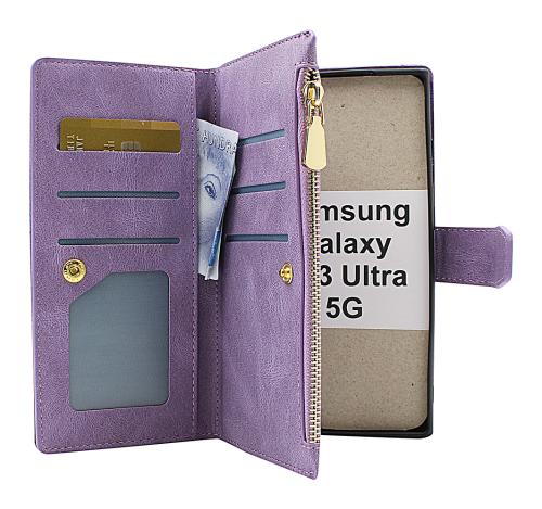 billigamobilskydd.se XL Standcase Luksuskotelo puhelimeen Samsung Galaxy S23 Ultra 5G